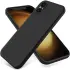 Sony Xperia 5 V Hoesje Siliconen Back Cover Zwart