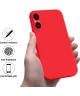 Sony Xperia 5 V Hoesje Siliconen Back Cover Rood
