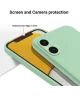 Sony Xperia 5 V Hoesje Siliconen Back Cover Groen