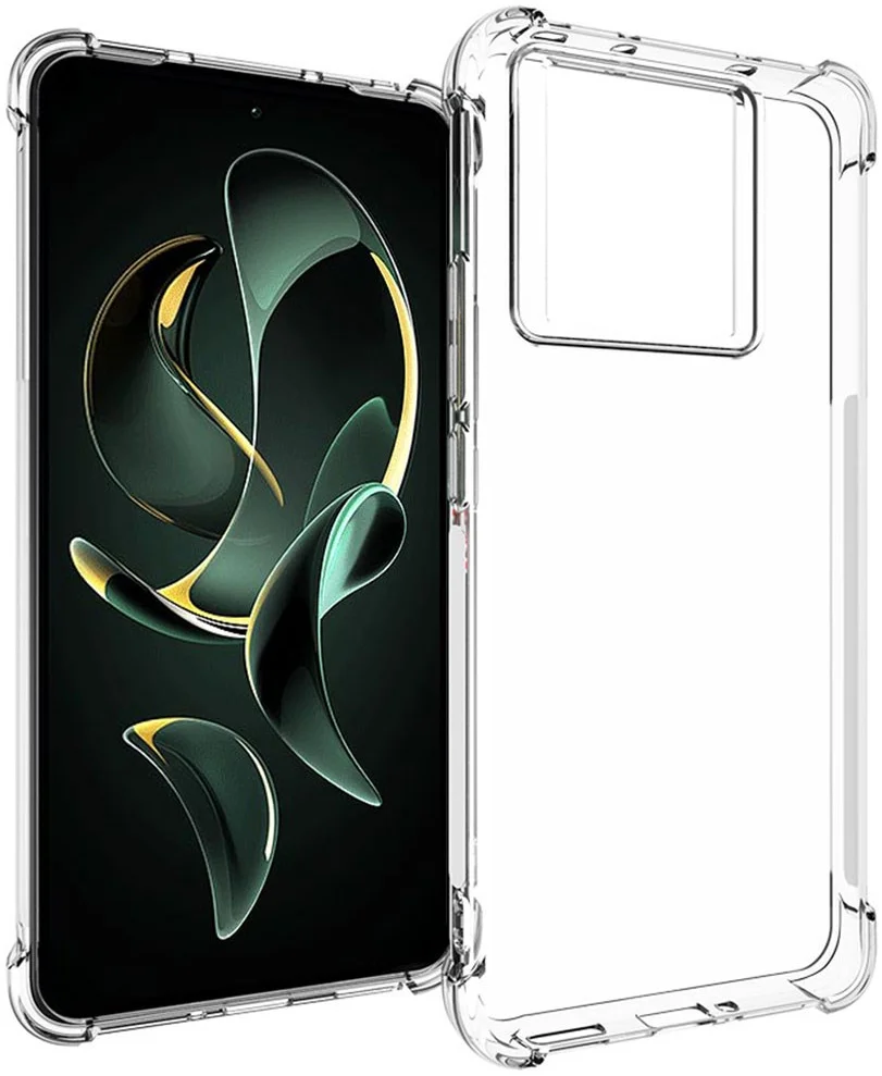 Xiaomi 13T / 13T Pro Hoesje Schokbestendig en Dun TPU Transparant afbeelding 1