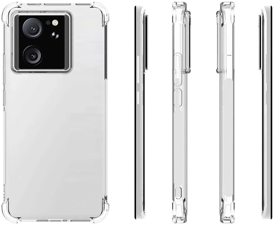 Xiaomi 13T / 13T Pro Hoesje Schokbestendig en Dun TPU Transparant afbeelding 13