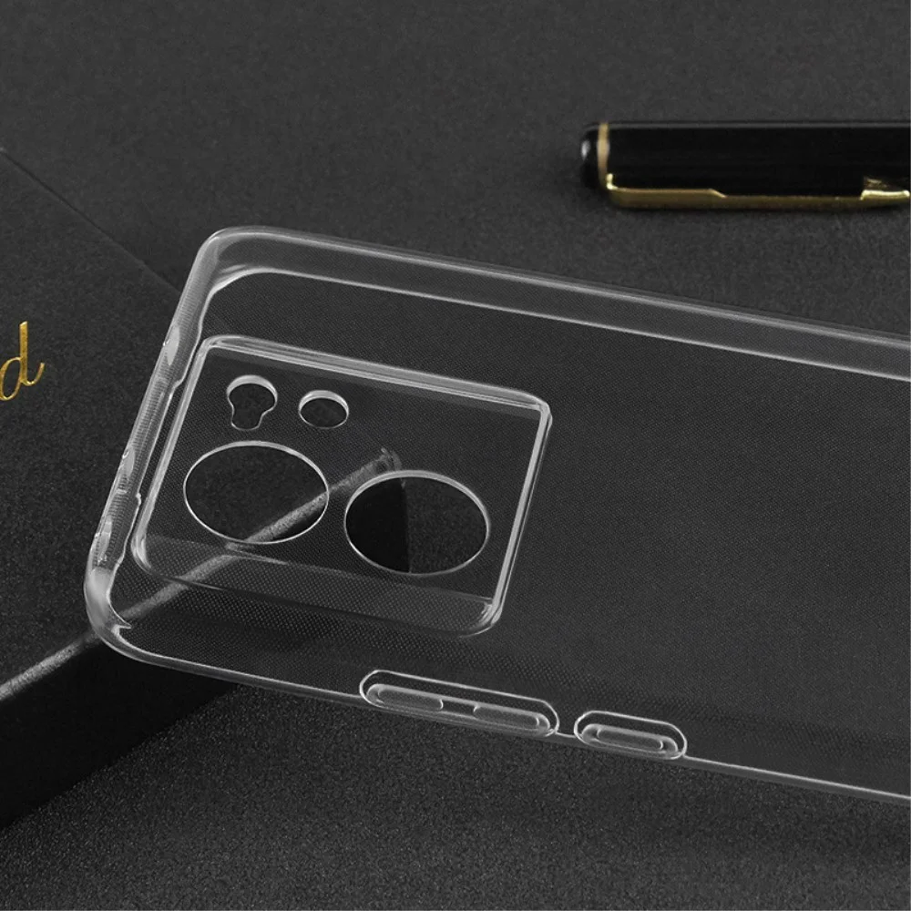 Xiaomi 13T / 13T Pro Hoesje Dun Flexibel TPU Back Cover Transparant afbeelding 3