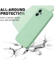 Motorola Moto G14 Hoesje Siliconen Back Cover Groen