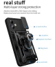 Motorola Moto G14 Hoesje met Camera Slider en Kickstand Ring Blauw