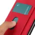 KHAZNEH Oppo A18 / A38 Hoesje Retro Wallet Book Case Rood afbeelding 6