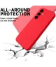 Samsung Galaxy A05s Hoesje Siliconen Back Cover Rood