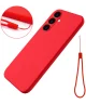 Samsung Galaxy A05s Hoesje Siliconen Back Cover Rood