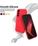 Samsung Galaxy A05s Hoesje Siliconen Back Cover Rood