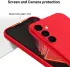 Samsung Galaxy A05s Hoesje Siliconen Back Cover Rood afbeelding 5