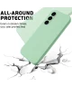 Samsung Galaxy A05s Hoesje Siliconen Back Cover Groen