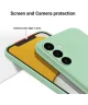 Samsung Galaxy A05s Hoesje Siliconen Back Cover Groen