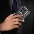 Xiaomi 14 Hoesje met Kunstleer Coating Back Cover Zwart afbeelding 4