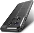 Xiaomi 14 Hoesje met Kunstleer Coating Back Cover Zwart afbeelding 8