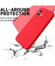 Motorola Moto G84 Hoesje Siliconen Back Cover Rood