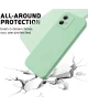 Motorola Moto G84 Hoesje Siliconen Back Cover Groen
