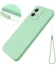 Motorola Moto G84 Hoesje Siliconen Back Cover Groen