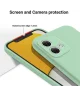 Motorola Moto G84 Hoesje Siliconen Back Cover Groen