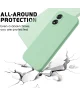 Oppo A18 / A38 Hoesje Siliconen Back Cover Groen