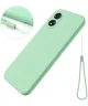 Oppo A18 / A38 Hoesje Siliconen Back Cover Groen