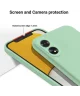 Oppo A18 / A38 Hoesje Siliconen Back Cover Groen