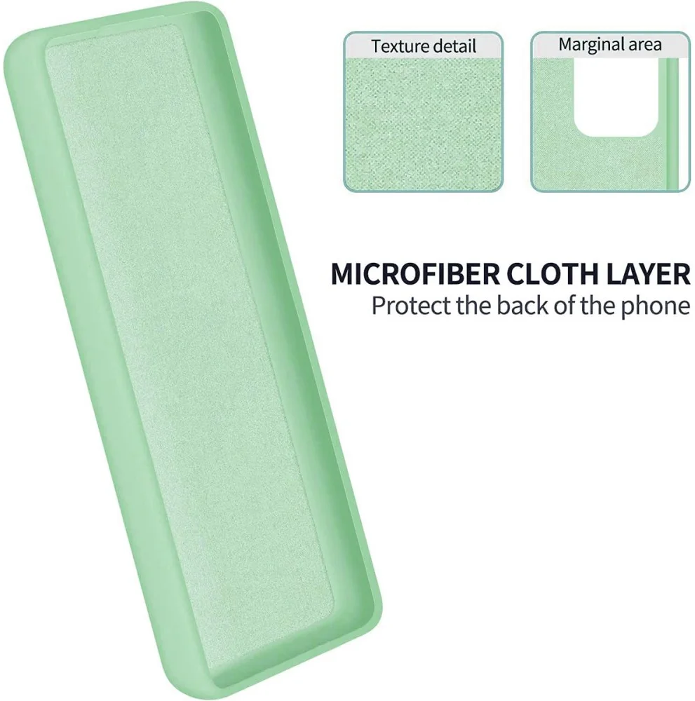 Oppo A18 / A38 Hoesje Siliconen Back Cover Groen afbeelding 7