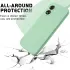 Oppo A18 / A38 Hoesje Siliconen Back Cover Groen afbeelding 2