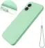 Oppo A18 / A38 Hoesje Siliconen Back Cover Groen afbeelding 4