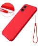 Oppo A18 / A38 Hoesje Siliconen Back Cover Rood