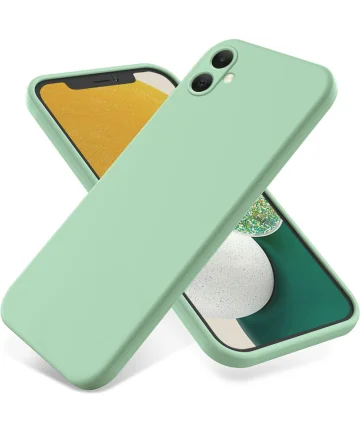 Samsung Galaxy A05 Hoesje Siliconen Back Cover Groen Hoesjes