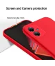 Motorola Moto G54 Hoesje Siliconen Back Cover Rood