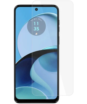 Motorola Moto G14 Screen Protector 0.3mm Arc Edge Tempered Glass Screen Protectors