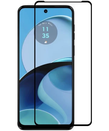 Motorola Moto G14 Screen Protector Volledig Dekkend Tempered Glass Screen Protectors