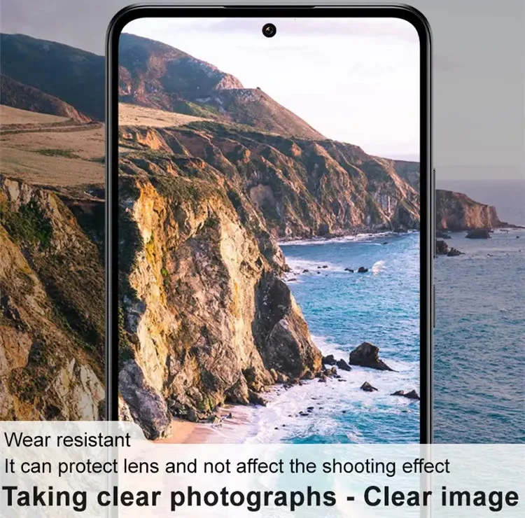 Imak Xiaomi 13T / 13T Pro Camera Lens Protector + Lens Cap Clear afbeelding 7