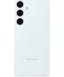 Origineel Samsung Galaxy S24 Hoesje Silicone Case Back Cover Wit