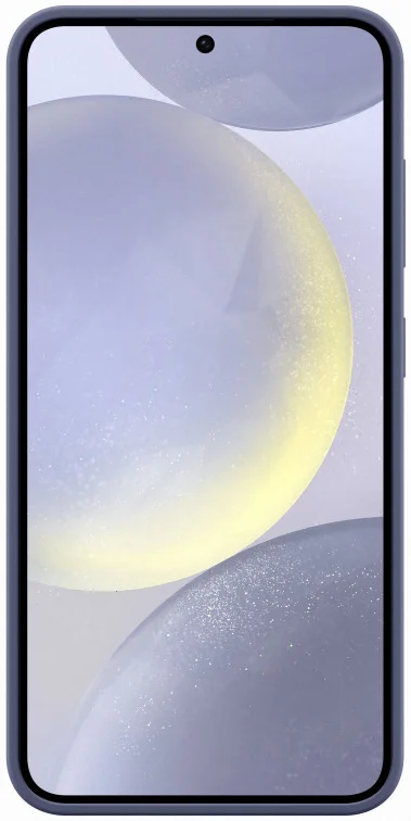 Origineel Samsung Galaxy S24 Hoesje Silicone Case Back Cover Violet afbeelding 3