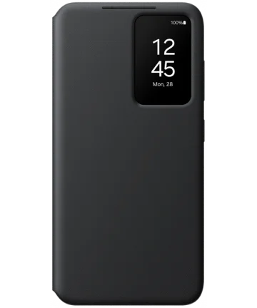 Origineel Samsung Galaxy S24 Hoesje Smart View Wallet Case Zwart Hoesjes