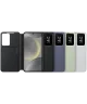 Origineel Samsung Galaxy S24 Hoesje Smart View Wallet Case Zwart