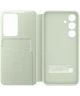 Origineel Samsung Galaxy S24 Hoesje Smart View Wallet Case Groen