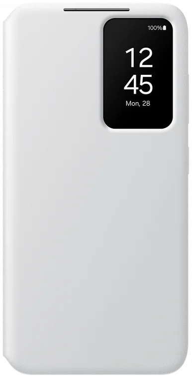 Origineel Samsung Galaxy S24 Hoesje Smart View Wallet Case Wit afbeelding 1
