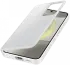 Origineel Samsung Galaxy S24 Hoesje Smart View Wallet Case Wit afbeelding 2