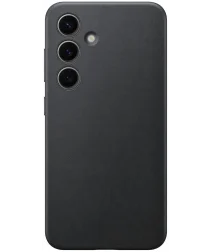 Origineel Samsung Galaxy S24 Hoesje Vegan Leather Case Zwart