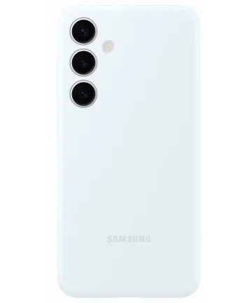 Origineel Samsung Galaxy S24 Plus Hoesje Silicone Case Wit Hoesjes