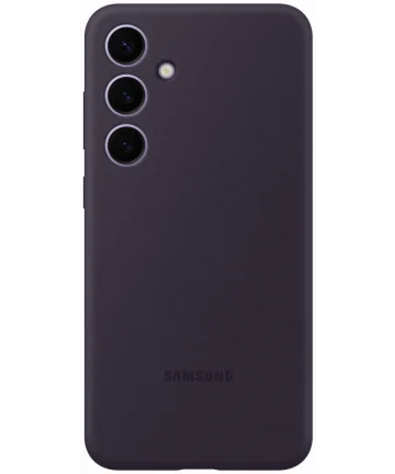 Origineel Samsung Galaxy S24 Plus Hoesje Silicone Case Paars Hoesjes
