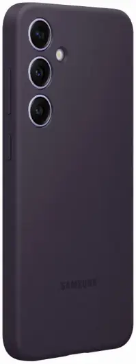 Origineel Samsung Galaxy S24 Plus Hoesje Silicone Case Paars afbeelding 2