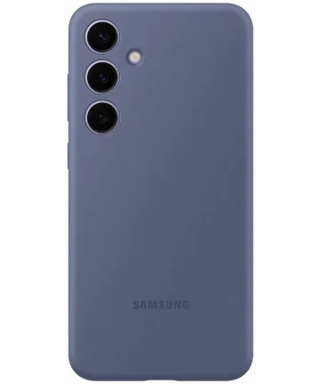 Origineel Samsung Galaxy S24 Plus Hoesje Silicone Case Violet Hoesjes