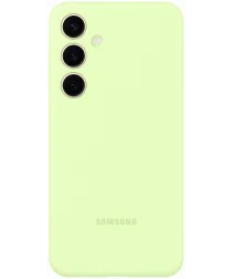 Origineel Samsung Galaxy S24 Plus Hoesje Silicone Case Groen