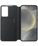 Origineel Samsung Galaxy S24 Plus Hoesje Smart View Wallet Case Zwart