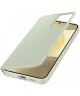 Origineel Samsung Galaxy S24 Plus Hoesje Smart View Wallet Case Groen