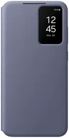 Origineel Samsung Galaxy S24 Plus Hoesje Smart View Wallet Case Paars