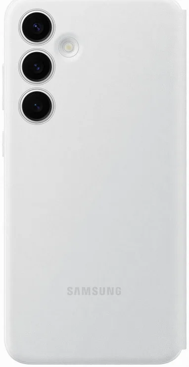 Origineel Samsung Galaxy S24 Plus Hoesje Smart View Wallet Case Wit afbeelding 4